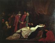 The Reconciliation of the Montagues and Capulets over the Dead Bodies of Romeo and Juliet Lord Frederic Leighton